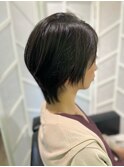 透明感ショート大人かわいいヘアヘルシースタイル30代40代50代