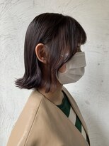 表参道roijir ナチュラル艶カラー×バイオレットグレージュ