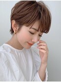 【沢津橋】小顔マニッシュショート