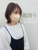 フィルム(FiLMs) レイヤーショートボブ×ダークグレージュ