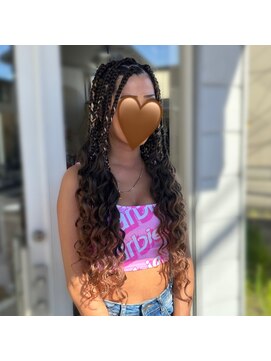 エクステンションマーク(Extension MARK) 太めショートブレイズ