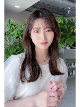 ヘアーズ ベリー 徳庵店(hairs BERRY) BERRY/アッシュブラック/美髪/ミディアム/オーガニック