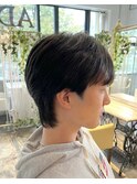 "シースルーマッシュ"ダウンパーマ”【ADOR 渡仲柊人】
