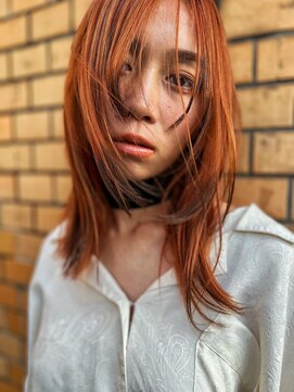 レーベル(LABEL) 【LABEL】深みのあるカジュアルオレンジカラー!