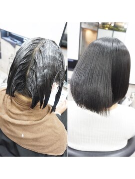 ヘアテリア リュウ 大塚(hair teria ryu) 縮毛矯正/髪質改善/艶髪ストレート