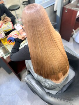 オズ 梅田店(OZ) 黒染め履歴から作るミルクティーベージュ/TOKIOトリートメント