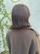 ソート(sot)&nbsp;ラベンダーブラウンとbob！横浜 横浜駅 白髪ぼかし 髪質改善