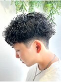 ツイストスパイラル/メンズカット/メンズパーマ/谷町四丁目