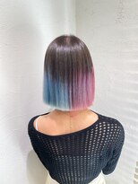 アジールヘア 池袋東口店(agir hair)&nbsp;人気デザインカラー☆切りっぱなしボブ池袋東口店