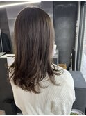 【札幌円山】セミロング/アッシュベージュ/秋髪/ワンカラー