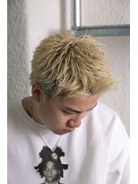 チルチェア 池袋(CHILL CHAIR) 金髪(ブリーチ)ショート <池袋> <理容室>  <バーバー> 