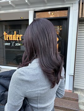 テンダー(Tender) 韓国赤髪