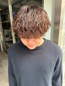 ヘアーメイクチック(HAIR MAKE CHiC)の写真/【イケてるstyle発見！】メンズからの支持も高いCHiCの似合わせ技術でON/OFFキマる★毎朝のセットも◎