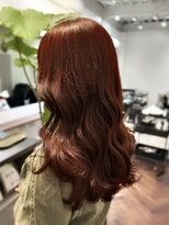 ラレイ ハラジュク(Lalei harajuku)&nbsp;【白石】ブリーチなしワインレッド暖色赤髪艶カラー原宿