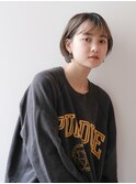 丸みショート/ショートボブ/ショートカット/ハイライト/似合わせ