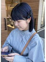 グッディ 倉敷中島店(GOOD-DAY)&nbsp;natsuki★ボブ×ネイビーブルー