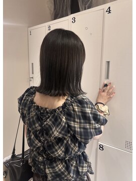 ルーク バイ ヘアーポケット(Luke by hair pocket) 切りっぱなしボブ