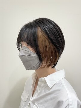 シズク(sizuk) ブリーチなしインナーカラー