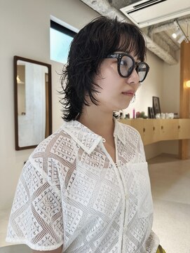 ニール 名古屋 伏見 丸の内(NEELU) 【NEELU_misa】ウルフパーマ