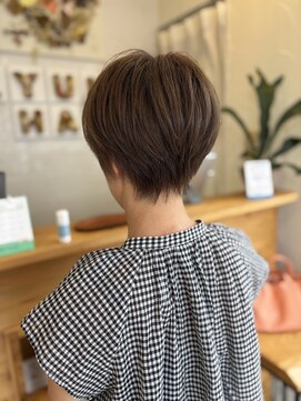 キュウヘアー(KYUU HAIR) 白髪染め/白髪ぼかし/ハイライト/ショートレイヤー