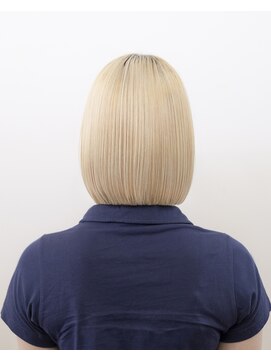 ルプラ ガーデン(le-pla garden) ブロンドベージュ#切りっぱなし#ケアブリーチ#ダブルカラー#豊橋