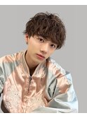 メンズ/men's/メンズカット/マッシュ/シャドウパーマ