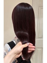 ウルカ 川口店(ulQua) 【秋カラー】深めボルドーカラー×レイヤースタイル