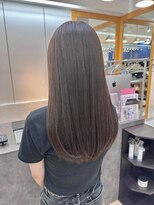 ユニ バイ マグ 長野店(Uni.by Mag)&nbsp;★大人美人◎オリーブブラウン暗髪ロング