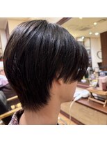 綾瀬 ダズルヘアデザイン(Dazzle Hair Design) 襟足あり/センターパート/ツーブロック