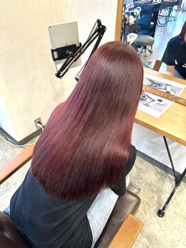 ルナバイルヴェール(LUNA by LeVert) ブリーチなし高発色　ピンクカラー