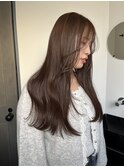 ブリーチなしmoca brown