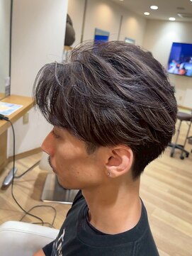 ラファンス 栗林店(LaFENCE) メンズカット/フェザー/ショート/韓国風/アンニュイ