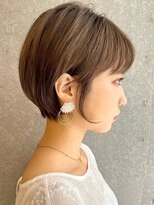 アッシュ 新杉田店(Ash) 新杉田レイヤーカット韓国ダブルカラー顔周り前髪カットボブ