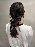 ヘアアレンジ/ゆるふわアレンジ/ロングアレンジ/西宮/西宮北口