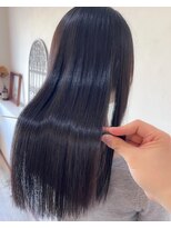 セットアップ 岡山北長瀬店(SET-UP)&nbsp;髪質改善艶髪美髪トリートメント縮毛矯正ブラウンヘア