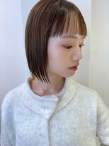 ロンドアベニール 北千住(Lond avenir)&nbsp;結べる長さのボブ/韓国風レイヤーカット/顔周りカット/前髪