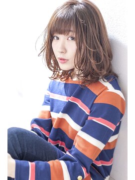 マリアバイアフロート(Maria by AFLOAT) 【Mariabyafloat】うぶバングノームコア30代40代ミディアム♪