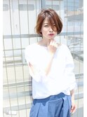 ナチュラルBOB（ひし形シルエット）【高田百唯】