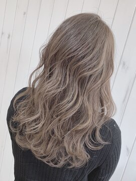 サニー サイド(Sunny Side) シークレットカラー×ミラーホワイトグレージュ【水戸】