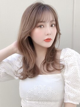 フォンズ(FONS) RIKA大人カワイイ王道レイヤースタイル エアリーミディ