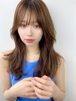 ケーツーナゴヤ(K two NAGOYA) シースルーバング×ナチュラルセミロング【栄/矢場町/名古屋】