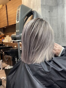 ラフ(LAFF) #黒髪#ボブルフ#ネビージュ#小顔#ワンレン