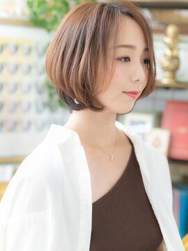 カバーヘア ブリス 戸田公園西口店(COVER HAIR bliss) ★アシンメトリー前下がりボブヘルシースタイル20代30代40代★8