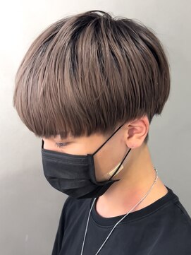 エルマーク(L-MARK) 韓国マッシュメンズマッシュツーブロック韓国カットメンズサロン