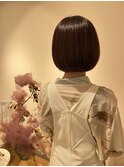 【似合わせカット】コンパクトなボブ