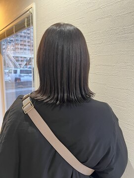 ミルヘアデザイン(mil hair design) 切りっぱなしボブ