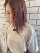 ゾアクラシックヘアー(ZOA classic hair) コーラルピンクカラー　　　【二子玉川】
