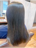 20代30代40代髪質改善カラーアッシュグレージュ艶感ロング
