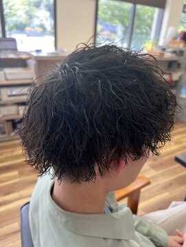 スウェル 千葉店(Swell) 刈り上げマッシュ×ツイストスパイラルパーマ