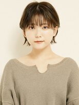 オンク 新宿(onk)&nbsp;黒髪/グレーベージュ/レイヤーロング/前髪パーマ[新宿駅]